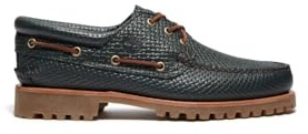 Timberland - Authentic 3-Eye Lug Handsewn Herren-Bootsschuh, Wald., 43 EU