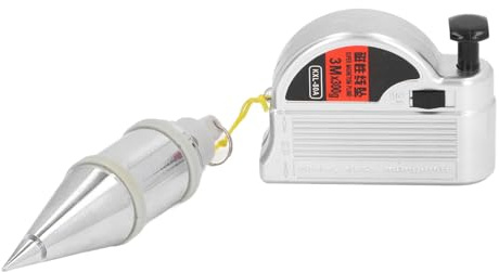 HEEPDD Magnetisches, Verstellbares Senklot aus Legiertem Stahl, Schnelles Vertikales Messwerkzeug für Bauarbeiter mit Starker Stabilität und Flexibilität