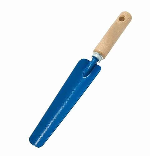 MMXX 2 0 2 0 Unkrautstecher & Handjäter – Robuster Distelstecher (22,5cm) mit Holzgriff – Verzinkter Unkrautentferner & Wurzelstecher für Garten & Hochbeet – 5cm schmales Blatt, Blau