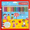 Dreikant-Buntstift - STABILO Trio dick - 24er Pack - mit 24 verschiedenen Farben