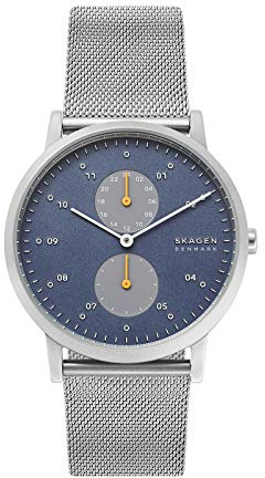 SKAGEN Herren Analog Quarz Uhr mit Edelstahl Armband SKW6525