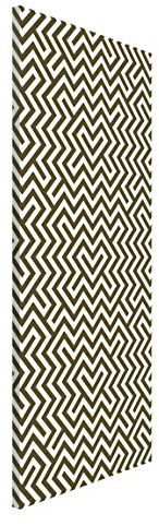 Bilderwelten Magnettafel - Geometrisches Design Braun - Memoboard Panorama Hoch, 78cm x 37cm