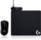 Logitech G703 Lightspeed kabellose Gaming-Maus + Logitech Powerplay Wireless Charging Gaming Mouse Pad