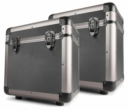 Power Dynamics RC80 12 Plattenkoffer Titan (2er Set)