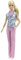 Barbie Métiers poupée Infirmière Blonde avec Blouse à Motifs, Pantalon Rose, Chaussures Blanches et stéthoscope, Jouet pour Enfant, GTW39