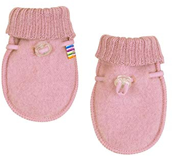 Joha Kinder Baby Handschuhe aus 100% Wolle Old Rosa-70