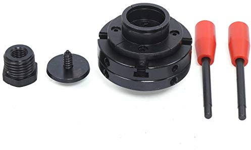 Vier-Backenfutter, M33+M18 Selbstzentrierendes 4-Backenfutter Spannfutter Drehbank Drechselfutter Backenfutter Drechselbank Selbstzentrierend Drechselzubehör Drechselmesser