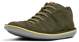 Camper Beetle, ankle boots, Basil Green,