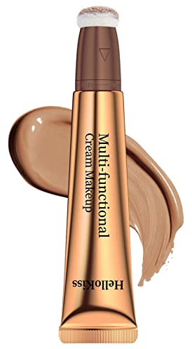Bronzer Contouring Stick, Face Contour Wand With Cushion Applicator, Beauty Wand,Liquide Contouring Visage Fard À Joue Highlighter Stick