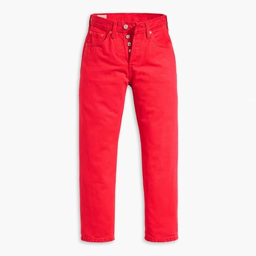 Levi's 501 Crop Light Indigo - Worn IN Damen, Samba Tango Light, 30W / 30L
