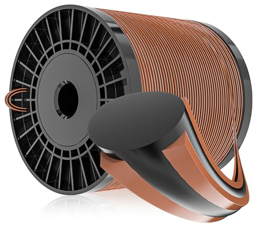 Forever Speed Schnur Rasentrimmer Trimmerfäden Schwarz Gelb 2.4mm*100m 4-Kant Trimmerfaden Rasen Mähfaden Ersatzfaden Nylonfaden Motorsense Trimmerschnur