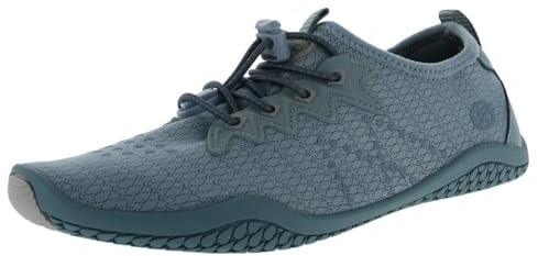 Dockers Damen Barfußschuh aus Textil und Synthetik in hellem Blau mit Kordelzug. blau Gr. 37