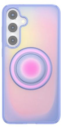 PopSockets Case for Samsung Galaxy S24 Plus, Compatible with MagSafe, with Magnetic PopGrip Phone Grip Included, Phone Case for Galaxy S24 Plus - Aura