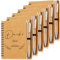 Sinmoe 6 Set Dankeschön Geschenk für Kollegen Lehrer Erzieherin Abschiedsgeschenk Inspirierend Mitarbeiter Spirale Notizblock Kugelschreiber aus Holz(Danke für Alles)