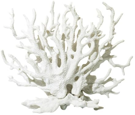 Muium(TM) Aquarium Deko,Künstliche Coralen Korallen Ornament,Künstliche Korallen Haze,Coral Decoration Fish Tank Decor,Aquarium Zubehör für Landschaft Unterwasser Dekor (Weiß)