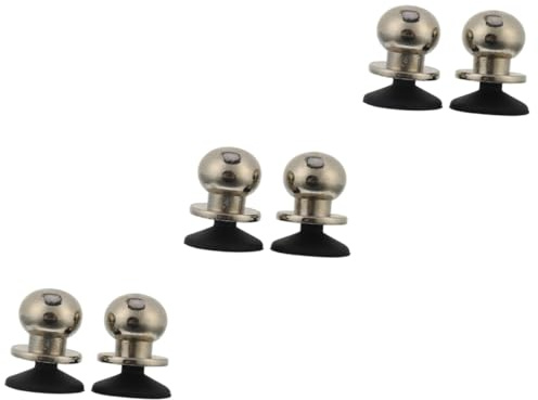 jojofuny 6pcs Phone Game Controller Metal Joysticks for Phone Game Button Usage