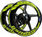 FGRggds Für Suzuki GSR600 Radaufkleber Aufkleber GSR 600 Logo-Set(005)