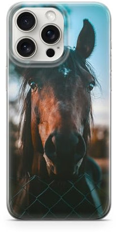 Sunny-Case Handyhülle Pferd braun Mähne 225 Schutz Bumper transparent kompatibel mit iPhone 6 / 6s