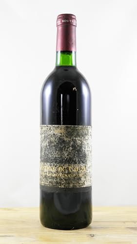 Château du Gauze Bouteille de Vin Millésime 1986 ETA