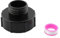 SUKITMISO IBC Adapter S100x8 auf S60x6, IBC Tank Zubehör Grobgewinde IBC Tank Adapter S100x8 (100mm) Innengewinde zu S60x6 (60mm) Aussengewinde, für IBC Tank Regentonnen Wassertank