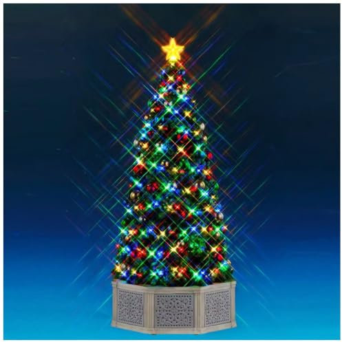 LEMAX Albero di natale musicale e luci led Musical Tree H39x17x17 cm