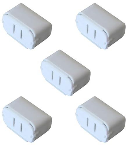 Pjeghbvop Lot de 5 piles LR44 LR44 L1154F - Organisateur de piles bouton - Boîte de rangement pour accessoires électroniques grand public