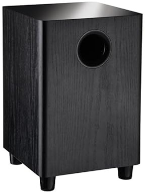 VBESTLIFE 6.5 Inch Passive Subwoofer, 100W High Power MDF Speaker for Deep Bass, with Ground Low Pass Filter Effects, for Home Theater Systems