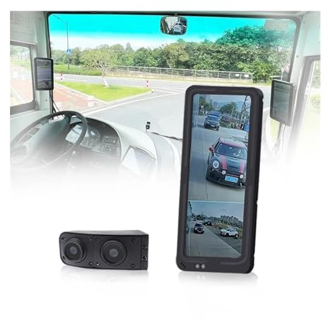24V Full HD 12.3 Inch Split View Blind Spot Bus Side Backup Mirror Monitor Camera Mirrorless Truck Digital Wing Mirror