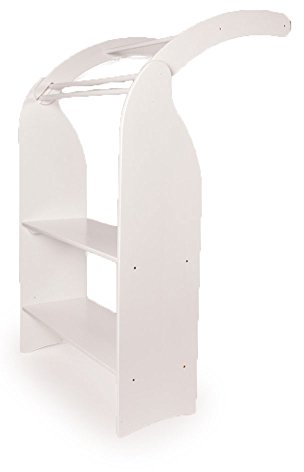 Holzspielzeug Peitz Kinder-Massivholz-Spielständer 1005.1G - weiß - eine Seite - Spielhaus - TOPP