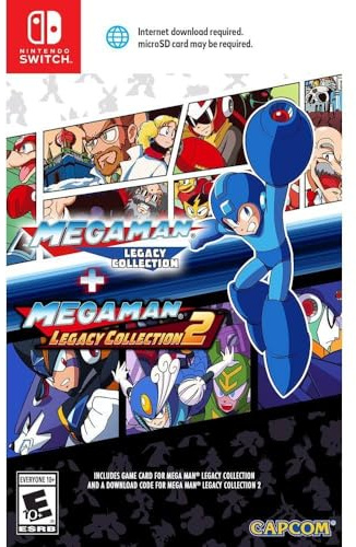 Mega Man: Legacy Collection 1 + 2 for Nintendo Switch, Spiel, Originalversion