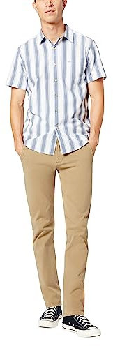 Dockers SMART 360 FLEX ALPHA SKINNY, Pantalon, Homme, Beige, 36W / 32L