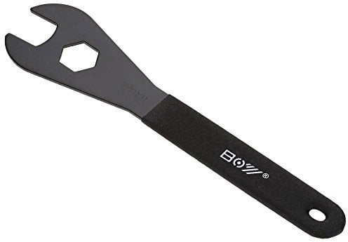 Tbest Cone Spanner 15/16/17/18mm Cone Wrench Tool Single Open Ended Spanner ycle Repair Wrench Multi Function Carbon Steel ycle Cone Wrench Spanner BikeRepair Tool(17mm)