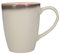 CREATIVE TOPS Becher, Tasse Drift Ombre für 450ml Creme grau Keramik