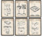 Magic Posters Gaming Patent Prints - Set Of 6 - Gamer Poster Gift Vintage Blueprint Retro Girls Boys Video Games Room Wall Art Bedroom Original Decor Merchandise Classic Old - Frame Not Included