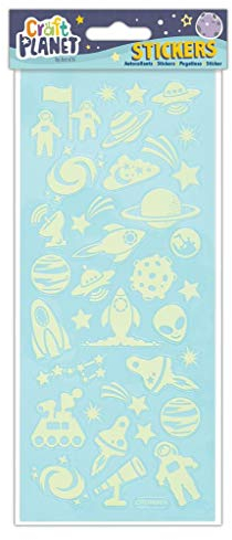 Craft Planet CPT 680923 Stickers, Papier, Multi, Einheitsgröße