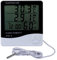 3in1 Termometro digitale con igrometro digitale LCD multifunzione