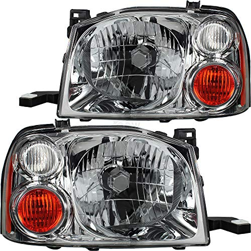 Halogen Scheinwerfer Set H4 für Navara Pick Up (D22) Bj. 01.97->>