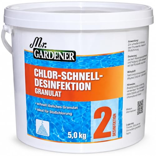 EM Mr.GARDENER Chlor-Schnelldesin 5,0Kg 0501005MG