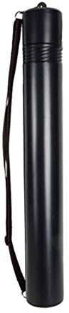 Toyvian Document Carry Tube Blueprint Drawing Painting Portfolio Rotary Plastic Telescopic Storage Tube with Strap