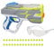 NERF Hyper Rush-40 Pump-Action Blaster, 30 Hyper Rounds, Eyewear, Up to 110 FPS Velocity, Easy Reload, Holds Up to 40 Rounds