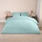 Brentfords Blue Superking Fleece Duvet Set, Teddy Fleece Bedding Superking Winter Bedding Christmas Duvet Set Super King Size with Pillowcases Super Soft Warm Cosy