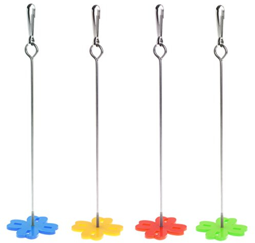 Bird Food Holder Small Animal Fruit Vegetable Skewer Hanging Feeder Toy Stainless Steel Feeding Tool Keeping Cage Clean