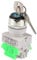 Interruptor de Bloqueo de Llave de Seguridad de 3 Posiciones LAY37-20Y / 31 220V 5A Selector Giratorio de 22mm Agujero Montaje con 2 Llaves