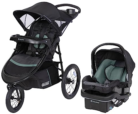 Baby Trend Expedition® DLX Jogger Travel System with EZ-Lift™ Plus Infant Car Seat, Dash Sage