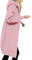 EMATOP Damen Kapuzensweatshirt Fleece Kapuzenjacke Sweatjacke Kapuzenpullover Hoodie mit Zipper Sweatshirtjacke Baumwolle Sweatshirt Oversize