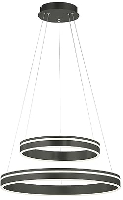 Paul Neuhaus Q-VITO LED Pendelleuchte, 59cm schwarz smarthome Fernbedienung