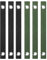 PATIKIL Cinghie Alberi da 16 Pollici Ancoraggio,6Pz Pali Supporto Alberi, Legature Raddrizzare Alberi con Occhielli Alberi Appena Piantati, Nero, Verde Oliva