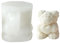 Cubetti Ghiaccio Silicone Stampo,Muffa Del Silicone Dell'Orso Del Ghiaccio,Muffa Della Colata Di Forma Dell'Orso 3D,Decorazione Della Caramella Della Candela Profumata Del Dolce Di Diy