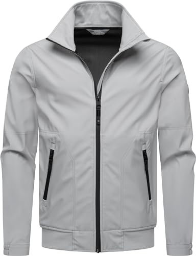 Ragwear Herren Übergangsjacke Collwie Light Grey Gr. S