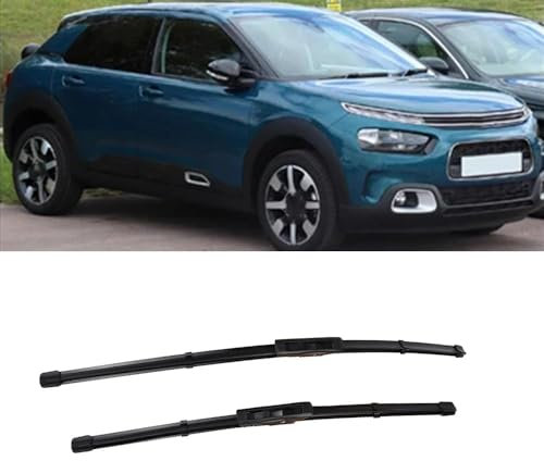 HESHS Spazzole Tergicristallo per Citroen C4 Cactus 2014-2023,Set di spazzole tergicristallo Anteriori e Posteriori per Parabrezza